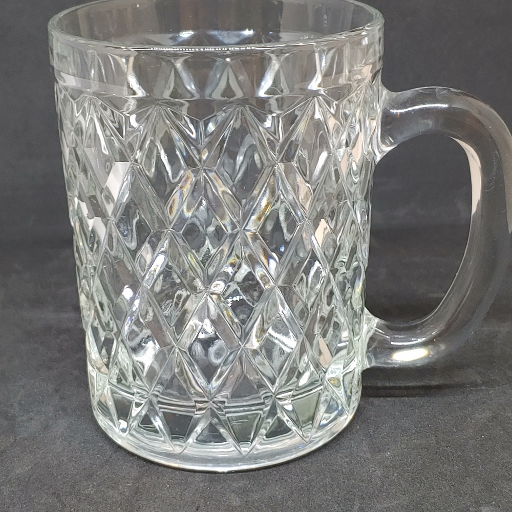 Paul Sebastian Diamond Pattern Crystal Mug